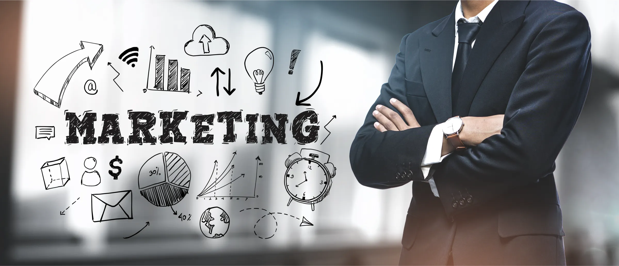 Brxtn mktg blurred office man